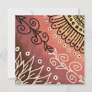 Patrón de arte gracioso rojo