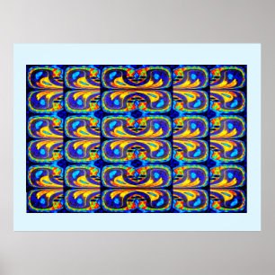 Patrón de arte hermoso