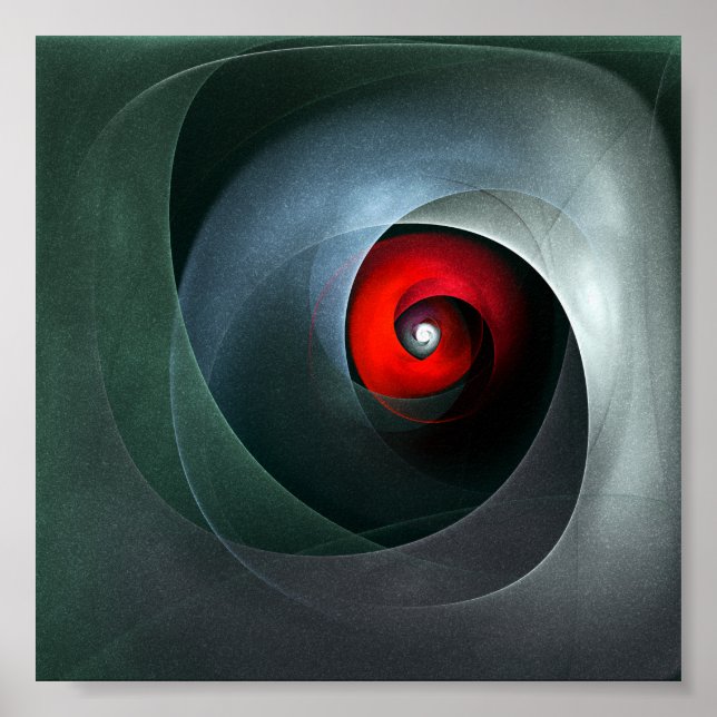 Patrón De Arte Resumen Artístico Moderno De Swirl  (Frente)