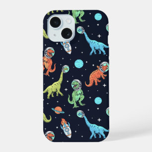 Patrón de astronauta dinosaurio para niños