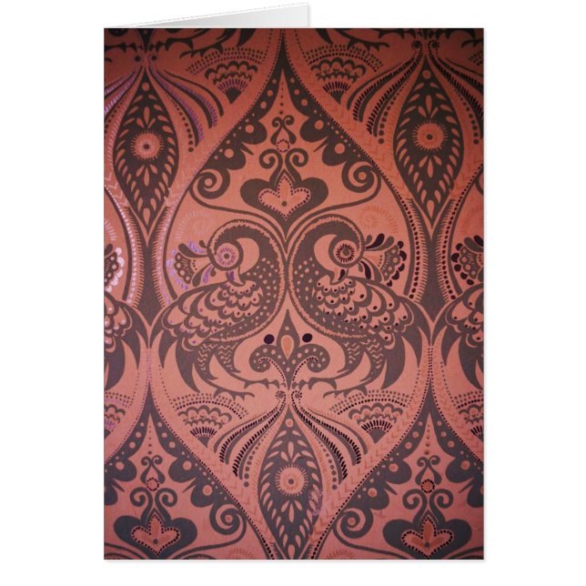 Patrón De Aves De Amor En Cuero (Frente)