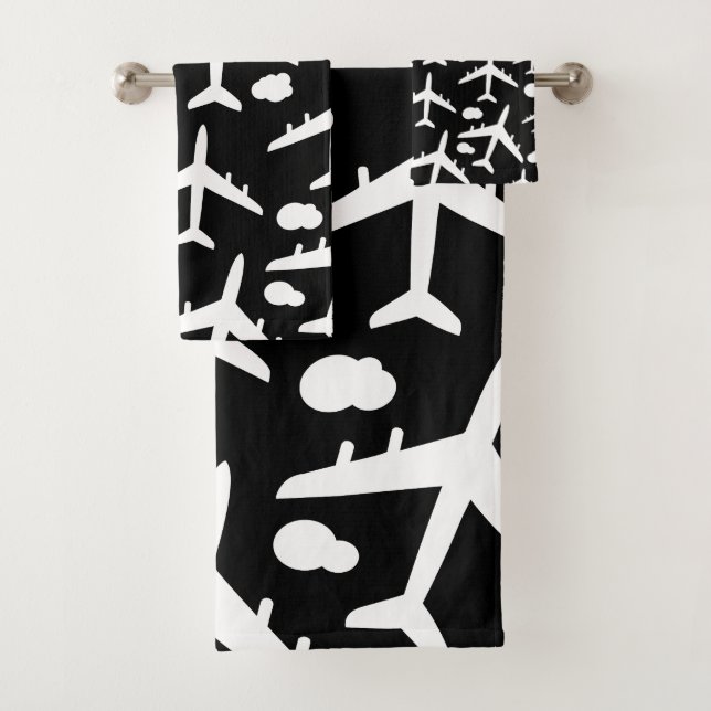 Patrón de aviones de vuelo negro (In situ)