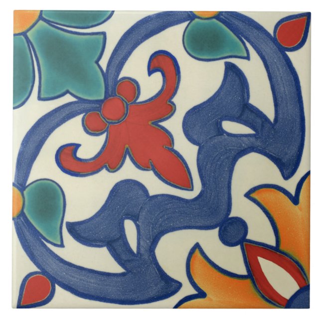 Patrón de Azulejos portugués vintage (Frente)