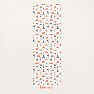 Patrón de balance Yoga Mat