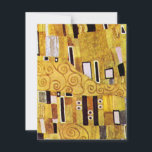 Patrón de besos de Gustav Klimt, Art Nouveau<br><div class="desc">El Kiss (detalle del patrón) de Gustav Klimt es una pintura de estilo victoriano de estilo fino. Este detalle proviene de un cuadro romántico y de amor en el que se aprecia una pareja romántica en diferentes tonalidades de oro, símbolos y estampados, que comparte un beso con un fondo de...</div>