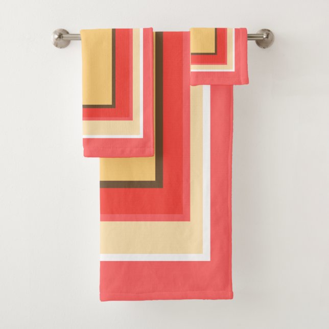 Patrón de bloques de fruta marrón amarilla de la c (In situ)