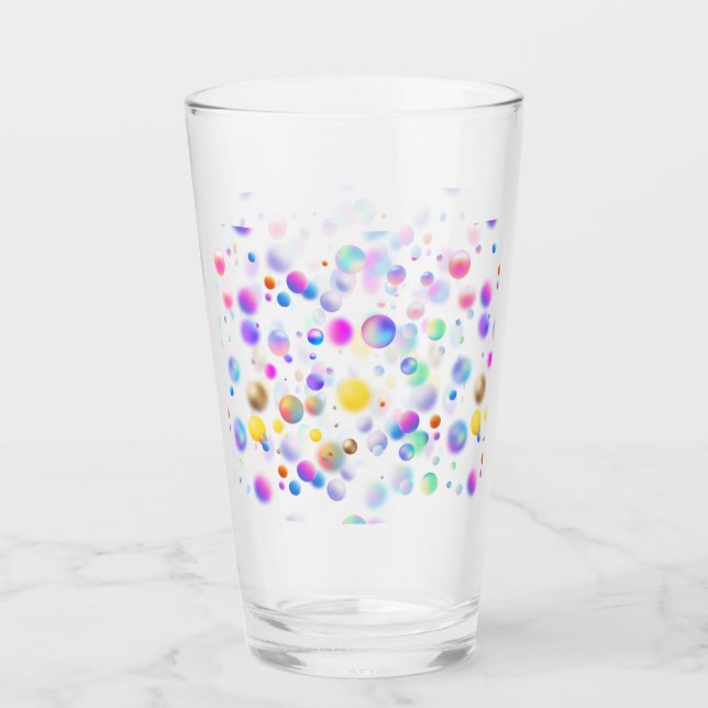 Patrón de bolas flotantes 3D. Sin BG (Anverso)