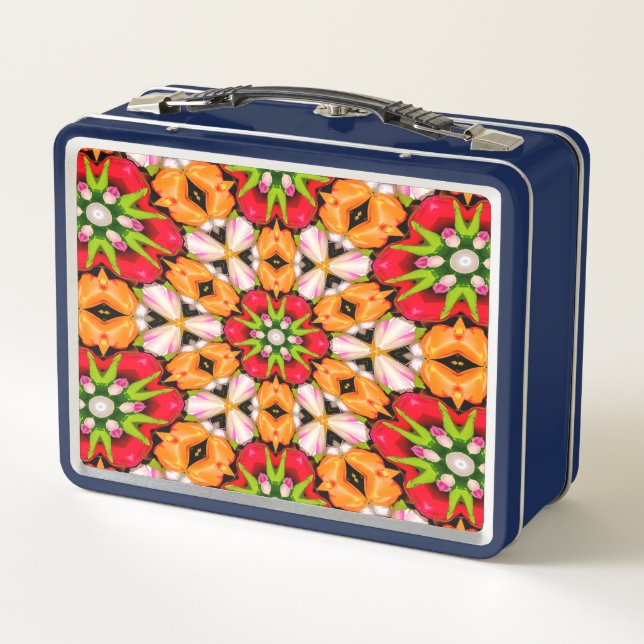 Patrón de buquet de tulipanes (Reverso)