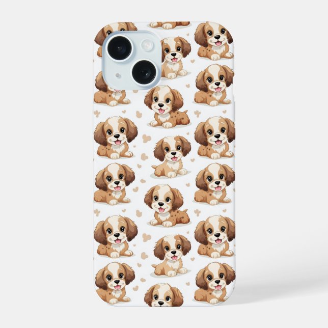 Patrón de cachorro adorable (Reverso )