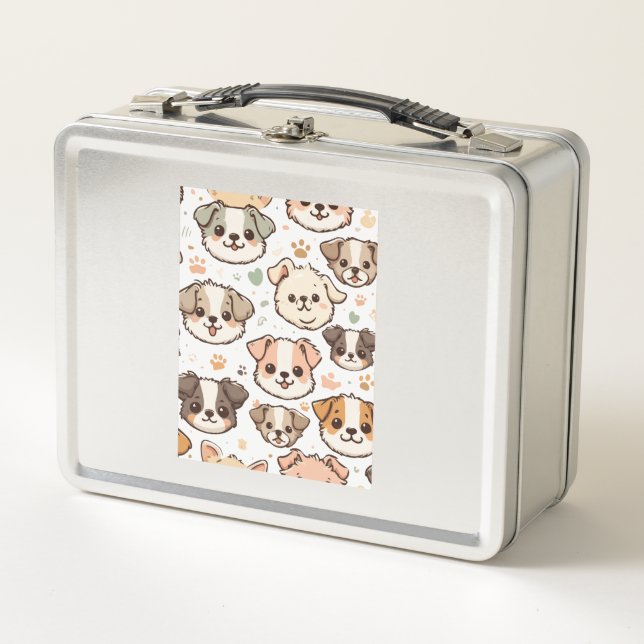 Patrón de Cachorros Felices (Anverso)