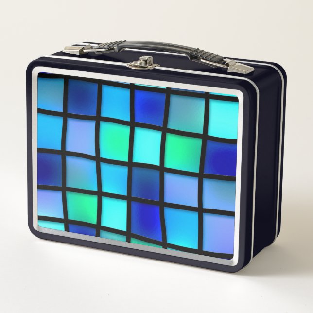 Patrón de caja azul (Anverso)