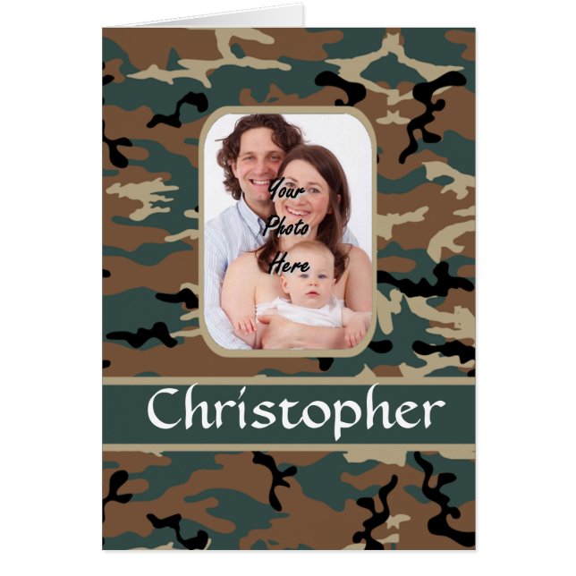 Patrón de camo de Woodland (Frente)