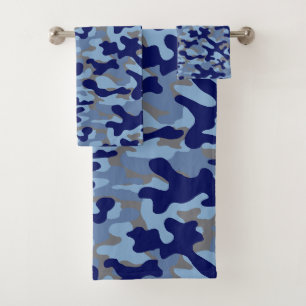 Patrón de camuflaje azul marino