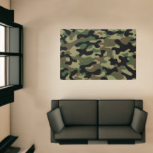 Patrón de camuflaje de bosque militar