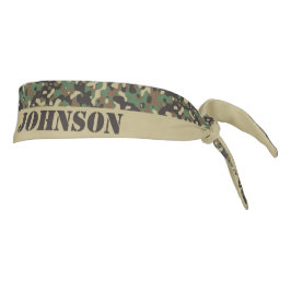 Patrón de camuflaje de nombre personalizado