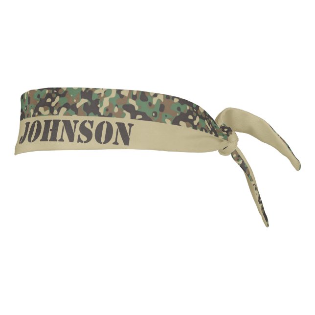 Patrón de camuflaje de nombre personalizado (Girar 90)