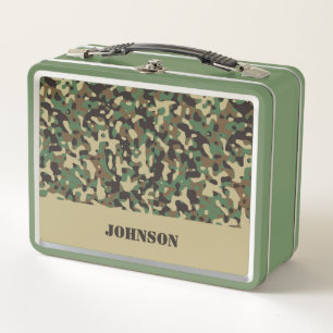 Patrón de camuflaje de nombre personalizado