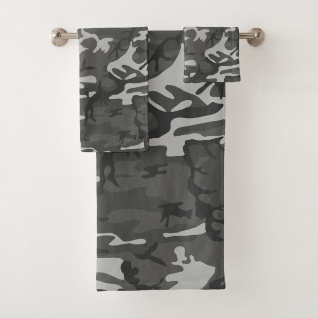 Patrón de camuflaje gris, patrón militar, ejército (In situ)
