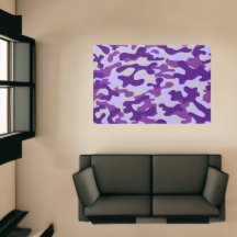 Patrón de camuflaje púrpura