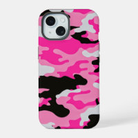 Patrón de camuflaje rosa