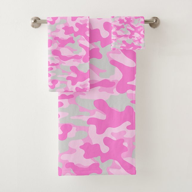 Patrón de camuflaje rosa femenino (In situ)