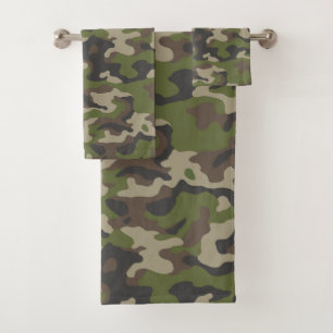 Patrón de camuflaje verde