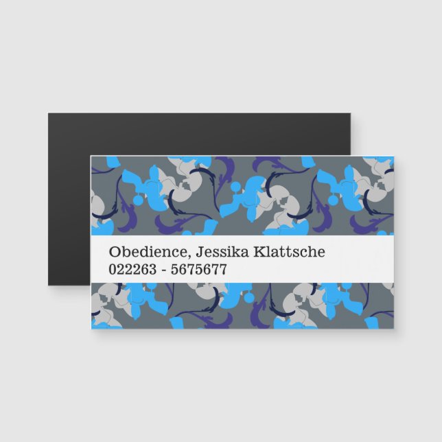 Patrón de Caniche (Anverso/Reverso)