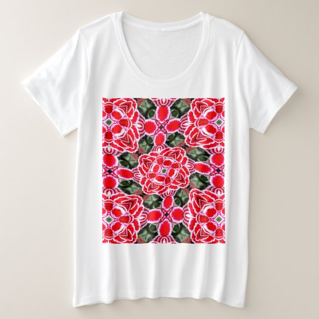 Patrón de carnación roja (Anverso del diseño)