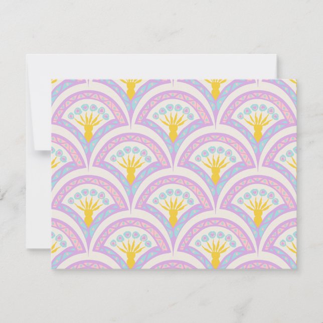 Patrón de cáscara de color pastel (Anverso)