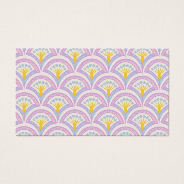 Patrón de cáscara de color pastel (Frente)