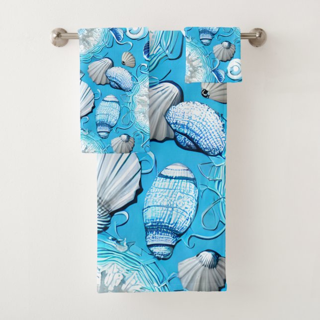 Patrón de cascos marinos del océano azul (In situ)