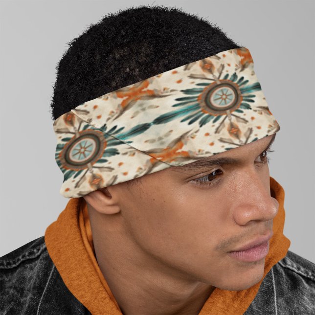 Patrón de Catcher de Sueños Retro de Feather Nativ (Subido por el creador)