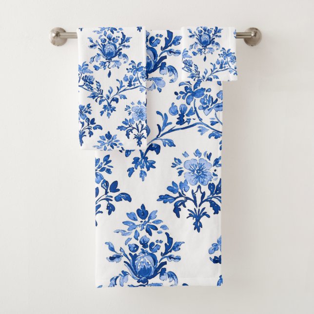 Patrón de Chinoiserie Azul (In situ)