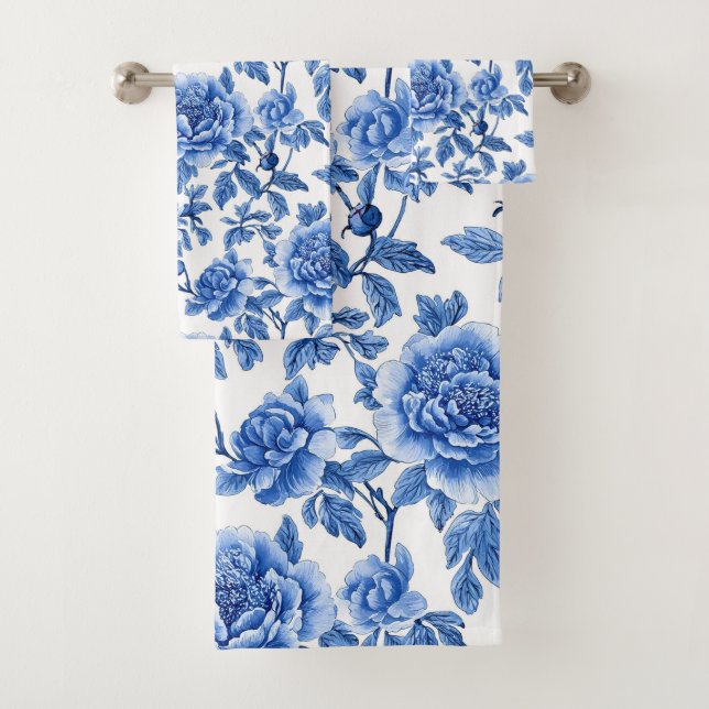 Patrón de Chinoiserie Azul (In situ)