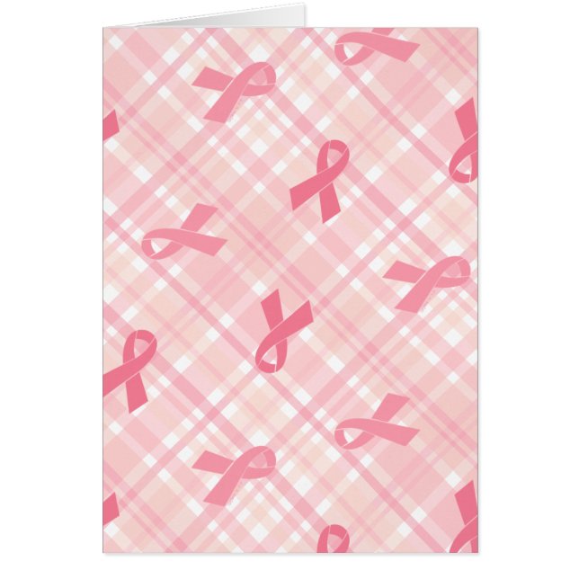 Patrón de cinta rosada de cáncer de mama (Frente)