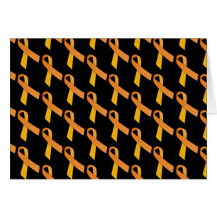Patrón de cintas de naranja con mosaico