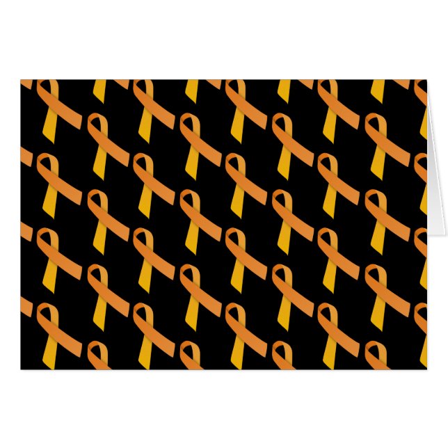 Patrón de cintas de naranja con mosaico (Anverso (Horizontal))