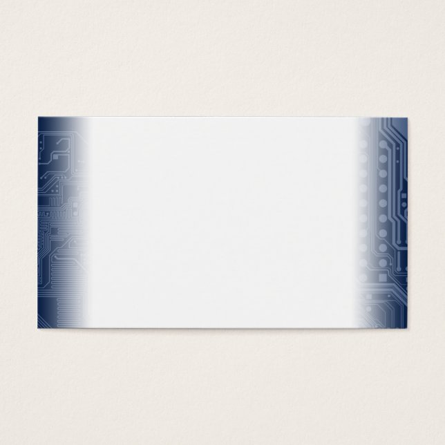 Patrón de circuito de la tarjeta madre azul geek (Frente)