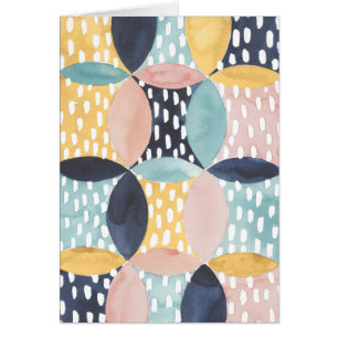 Patrón de círculo abstracto