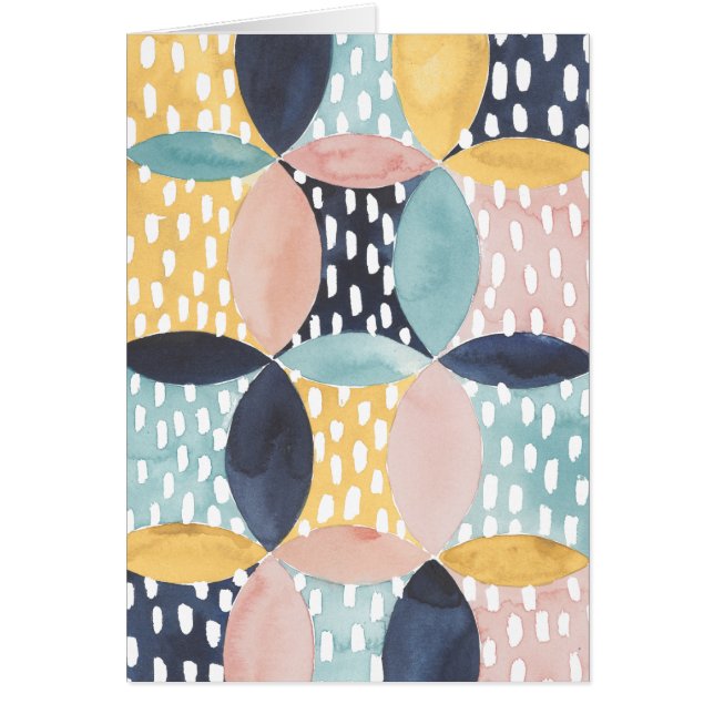 Patrón de círculo abstracto (Frente)