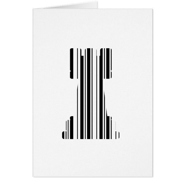 Patrón de código de barras del juego de código de  (Frente)