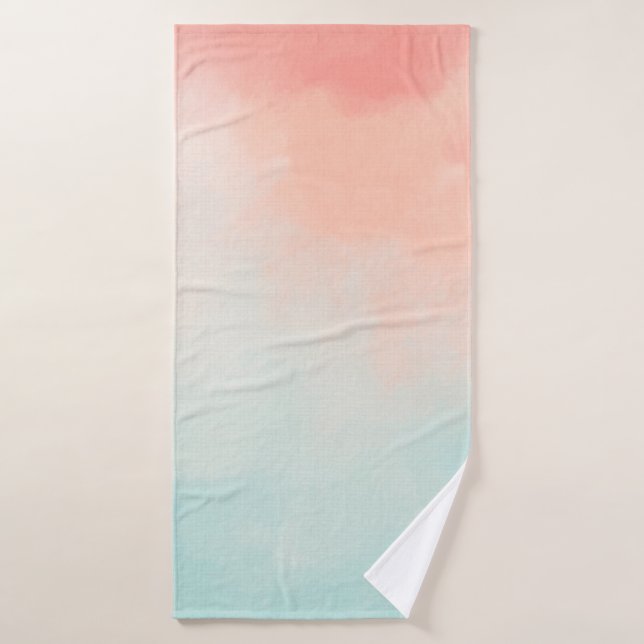 Patrón de color de fondo (Toalla de baño)