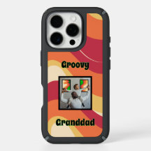 Patrón de color de la onda retro "Groovy Grandad"