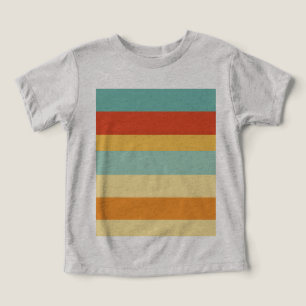 Patrón de color retro rayado