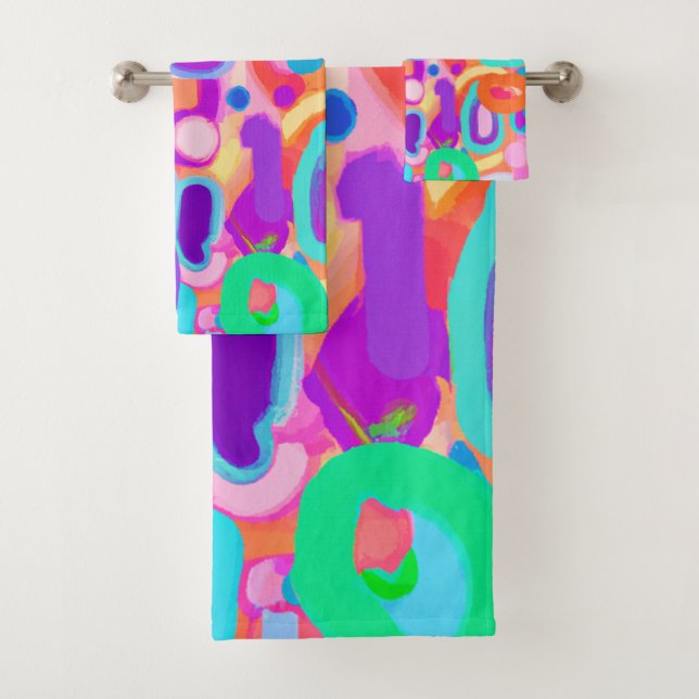 Patrón de colores vivos brillantes (In situ)