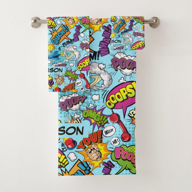 Patrón de comics de nombres personalizados (In situ)