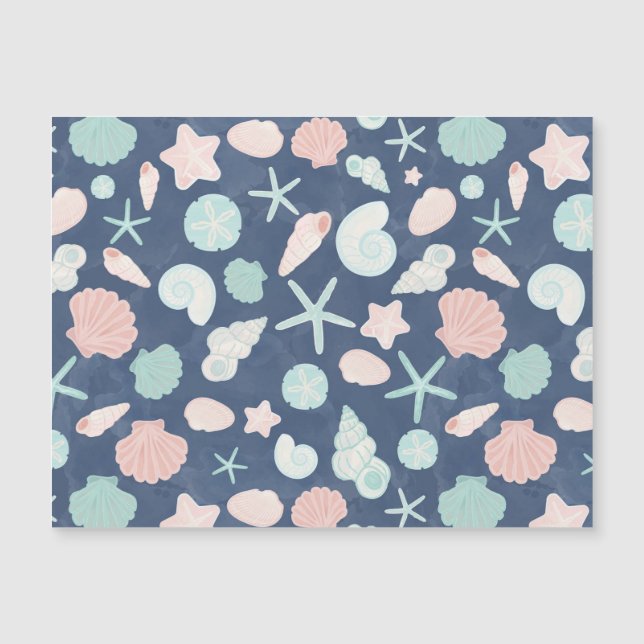 patrón de conchas marinas (Anverso)