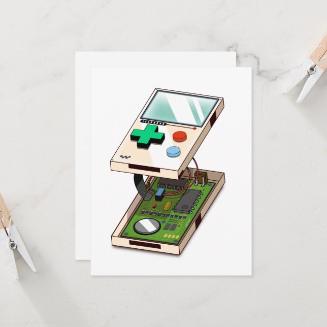 Patrón de consola de videojuegos. (Anverso/Reverso In Situ)