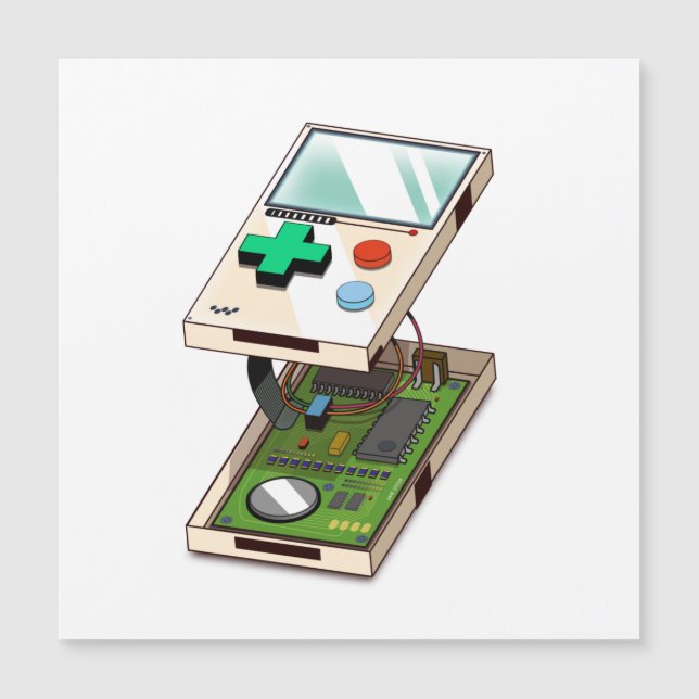 Patrón de consola de videojuegos. (Anverso)