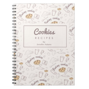 Patrón de cookies de hornear   Cuaderno de recetas